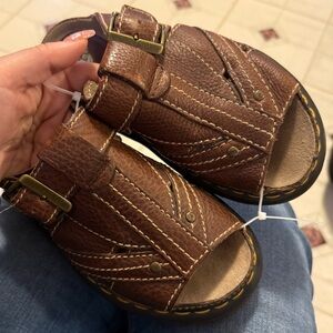 COPY - Dr. Martens Brown Leather Fisherman Sandals